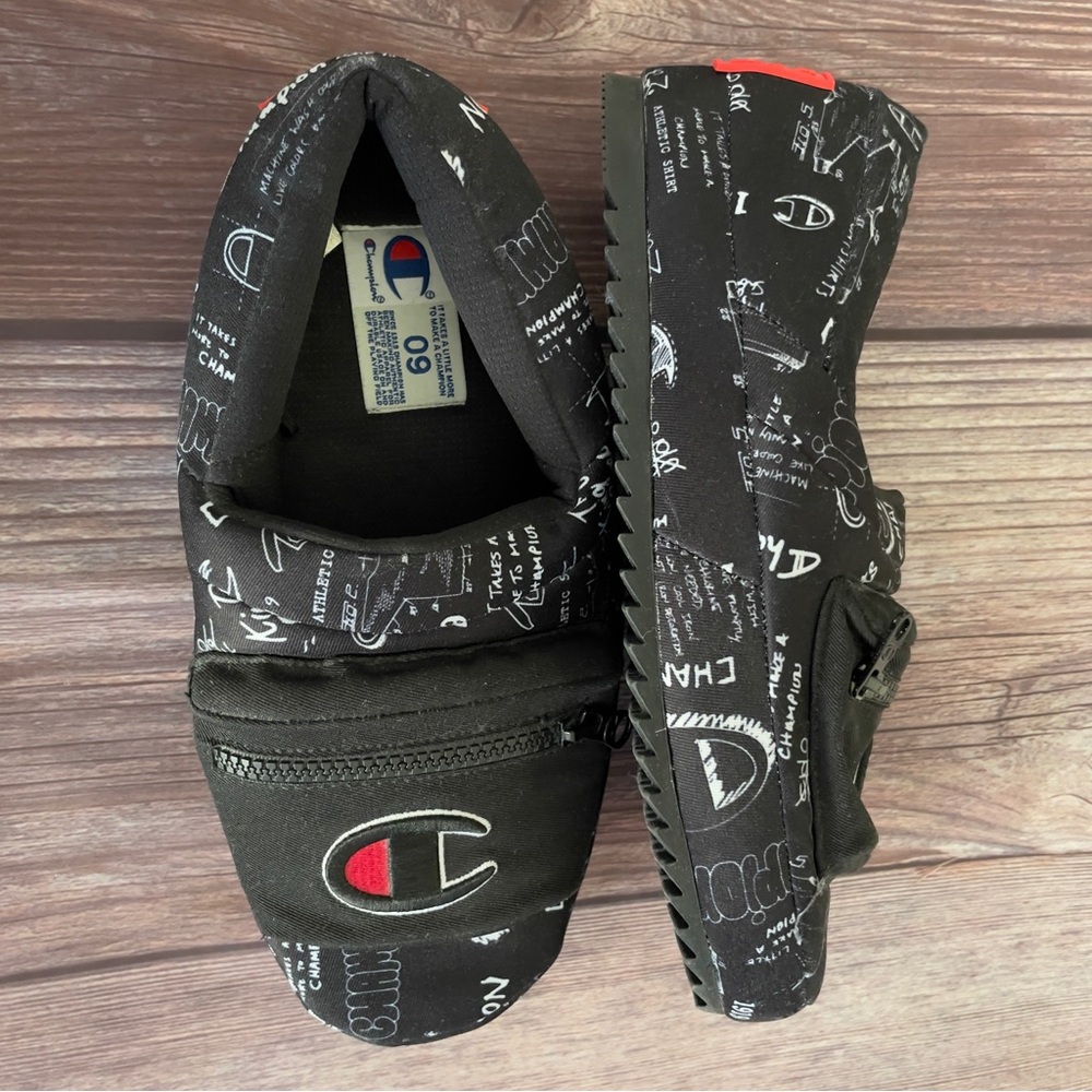 Champion Black and White Men's Shoes